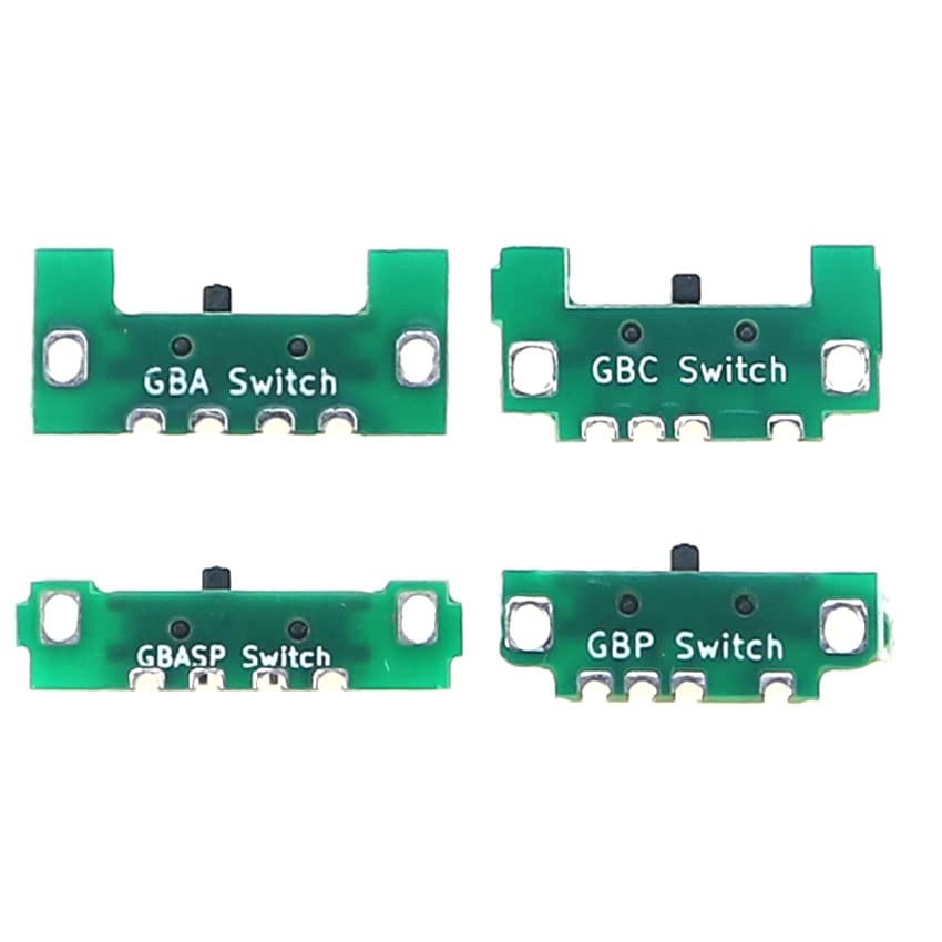 JMXLDS Replacement ON Off Power Switch Slide Button Board for Gameboy Color GBC Console.