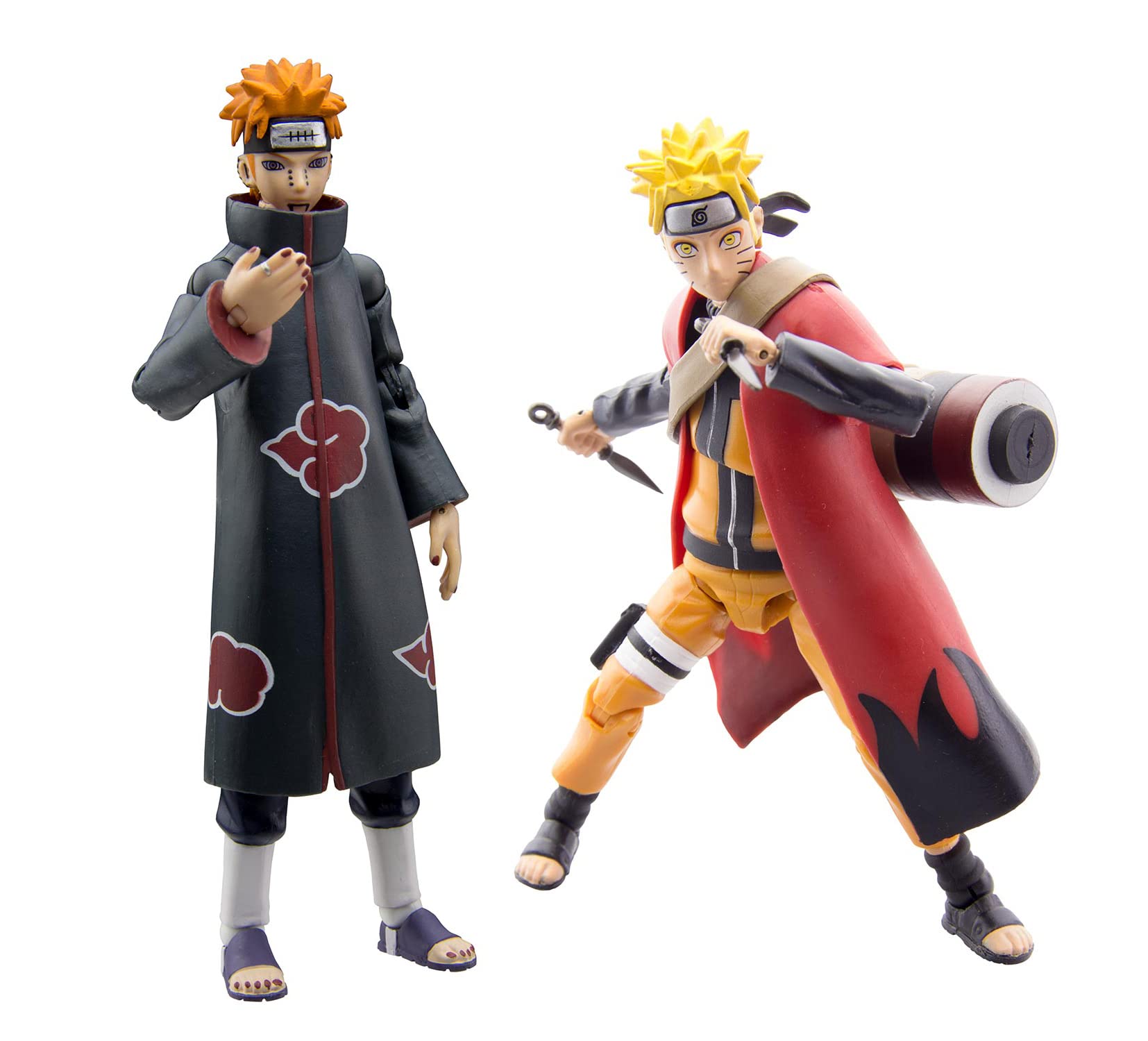 Toynami Pack Sage Mode Naruto Vs Pain 2 Figures 10cm Naruto 25th Anniversary SDD