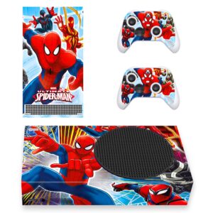 JOCHUI XB Series S Skin Hero Console XB Series Controllers Skin Decal Vinyl Stickers Spider