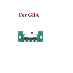 JMXLDS Replacement ON Off Power Switch Slide Button Board for Gameboy Advance GBA Console.