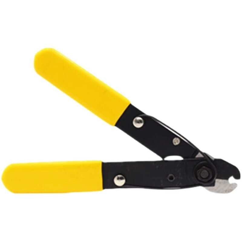 Miller U.S. Original Imported Straight Handle Single Hole Fiber Optic Cable Stripper FO-103S Fiber Stripping Pliers