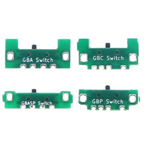 jmxlds replacement on off power switch slide button board for gameboy advance gba console.