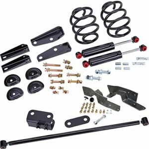 1965-72 C10 Rear lowering Kit 5" & FCompatible with Rame C-Notch kit