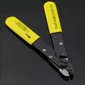 Miller U.S. Original Imported Straight Handle Single Hole Fiber Optic Cable Stripper FO-103S Fiber Stripping Pliers