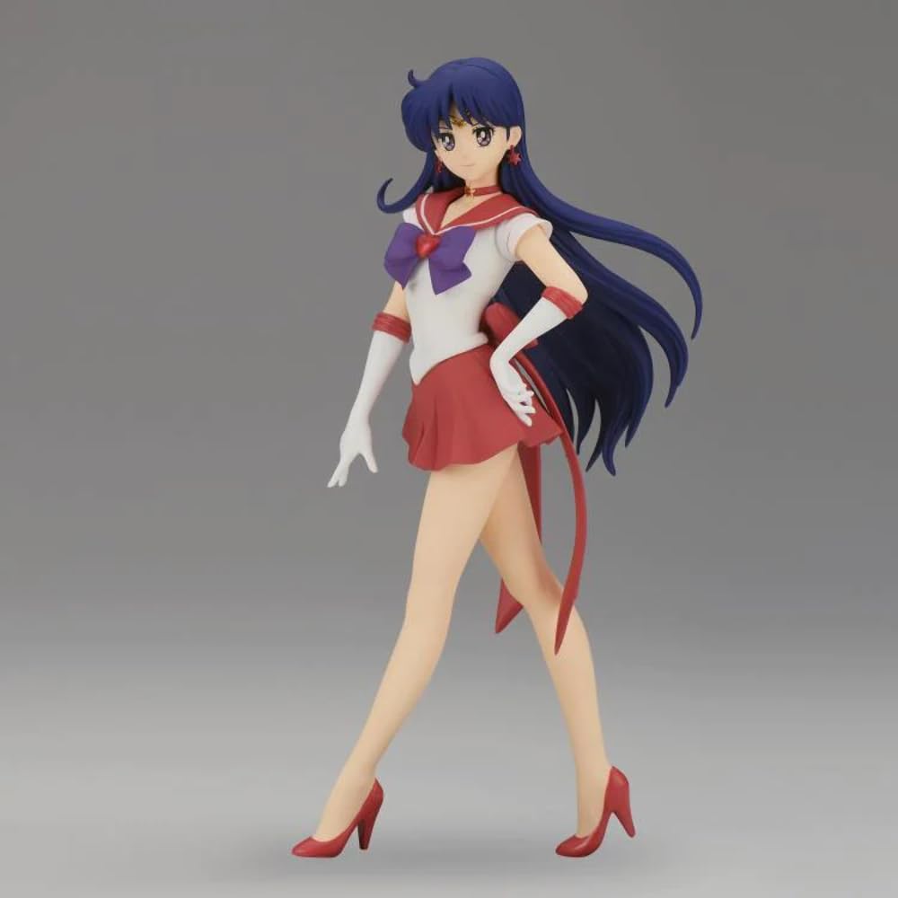 Banpresto - Pretty Guardian Sailor Moon Eternal The Movie - Glitter & Glamours - Super Sailor Mars (Version B) Statue