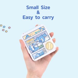 GeekShare Portable Switch Game Card Case-Switch Game Holder Case with 12 Game Card Slots-Game Card Cartridge Carrying Storage Box Compatible with Nintendo Switch- Cute Shark