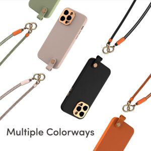 Moshi Crossbody Phone Strap - Midnight Black