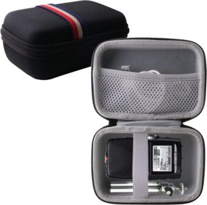 werjia hard carrying case compatible with zoom h2n portable recorder