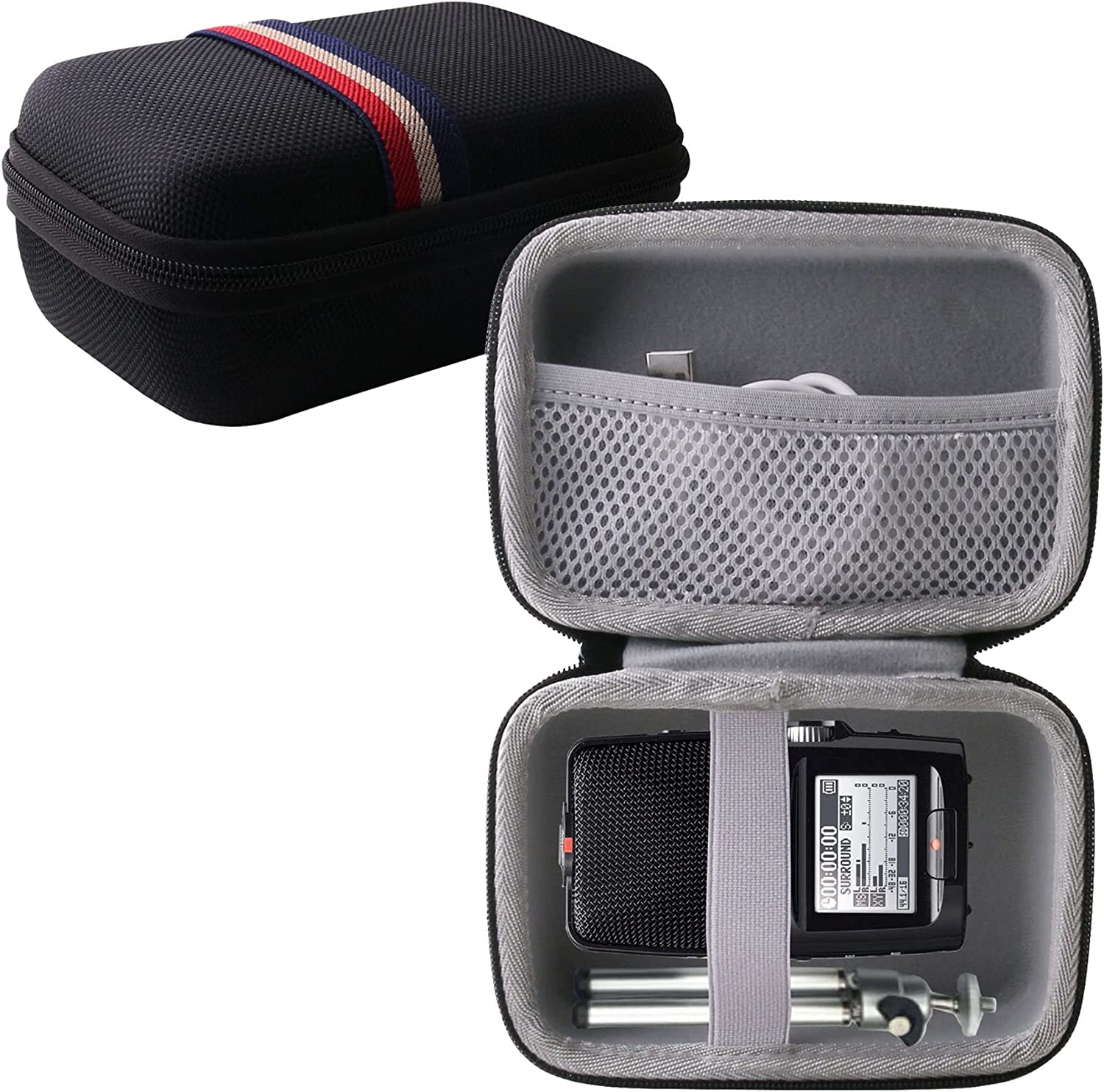 WERJIA Hard Carrying Case Compatible with Zoom H2n Portable Recorder