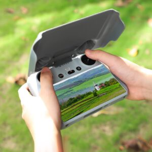 2 in 1 Controller Protector Sun Hood, Control Sticks Guard, Screen Monitor Cover for RC Mini 3 Pro