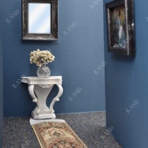 iLAND Mini Mirrors, Dollhouse Accessories on 1:12 Scale, Framed Glass Miniature Mirror (Dark Silver 4pcs)