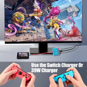 IQIKU USB Type C to HDMI Adapter, 4K Resolution, Supports Nintendo Switch/Switch OLED, Laptop Compatible