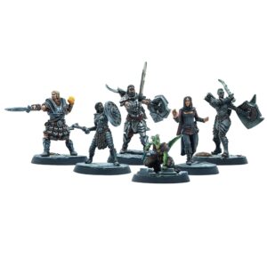 Modiphius Entertainment The Elder Scrolls: Call to Arms - Adventurer Fortune Hunters - 6 Unpainted Resin Figures (MUH0330304)