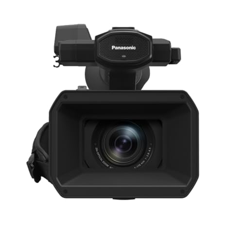 Panasonic Camcorder, Professional Quality 4K 60p, 1.0-inch Sensor, 24.5mm Wide-Angle Lens and Optical 20x Zoom, Great for News, Interviews, and Events - HC-X20