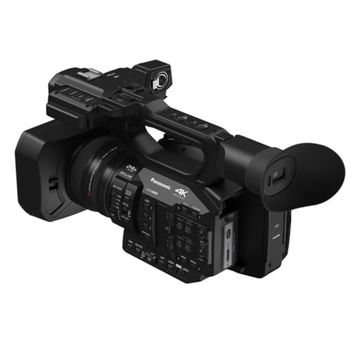 Panasonic Camcorder, Professional Quality 4K 60p, 1.0-inch Sensor, 24.5mm Wide-Angle Lens and Optical 20x Zoom, Great for News, Interviews, and Events - HC-X20