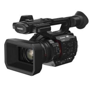 panasonic camcorder, professional quality 4k 60p, 1.0-inch sensor, 24.5mm wide-angle lens and optical 20x zoom, great for news, interviews, and events - hc-x20