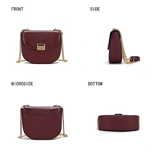 MKF Collection Designer Fashion Shoulder Bag for Women, Stylish Handbag Crossbody Purse