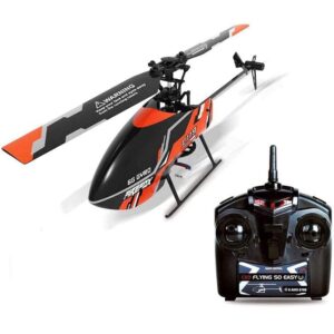 qiyhbvr remote control helicopters, rc helicopter with altitude hold for adults kids beginners, 2.4ghz aircraft indoor flying toy, one key take off/landing for kids parkflyer adult