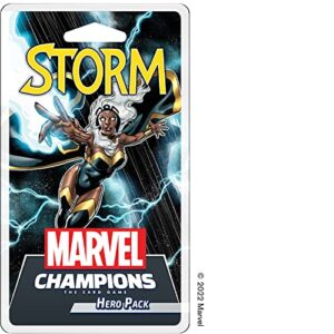 Marvel Champions The Card Game Storm HERO PACK - Superhero Strategy Game, Cooperative Game for Kids and Adults, Ages 14+, 1-4 Players, 45-90 Minute Playtime, Made by Fantasy Flight Games