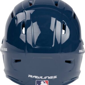 Rawlings | MACH Batting Helmet | Gloss Navy | Junior (6 3/8" - 7 1/8")