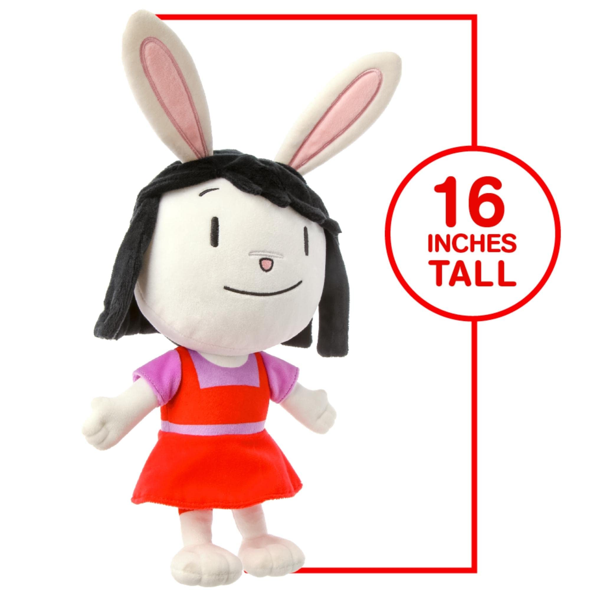 Elinor Wonders Why Plush Figure Toy Elinor Soft Stuffed Doll - Super Soft Fabric With Beautiful Embroidered Detailing - Perfect for children ages 3-5 years old - Gift for Kids & Fans - Easter Basket