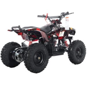 X-PRO Bolt 40cc ATV 4 Wheelers 40cc ATV Quads Quad (Red Lightning)