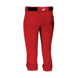 Easton | PRO ELITE Fastpitch Softball Pants | Scarlet | Youth Small