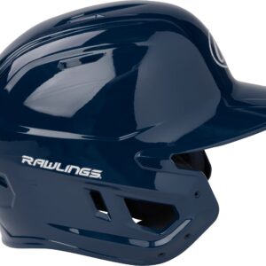 Rawlings | MACH Batting Helmet | Gloss Navy | Junior (6 3/8" - 7 1/8")