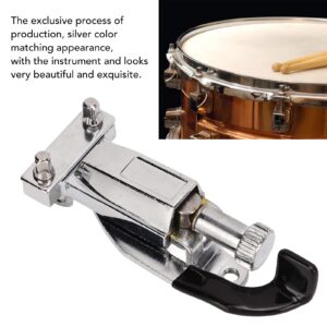 Pwshymi Silver Snare Drum Strainer, Slick Exterior Strainer Throw Off Butt End Set Accessories Drum Set Percussion Mounts Snare Drum Regulator Snare Mapex Snare Throw Off Accesor