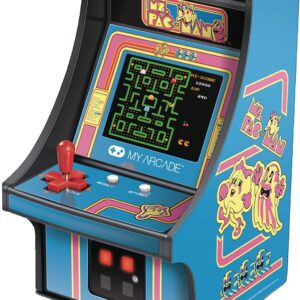 My Arcade Contra Micro Player (DGUNL-3280) and Ms. Pac-Man Micro Player Mini Arcade Machines Electronic Games Bundle