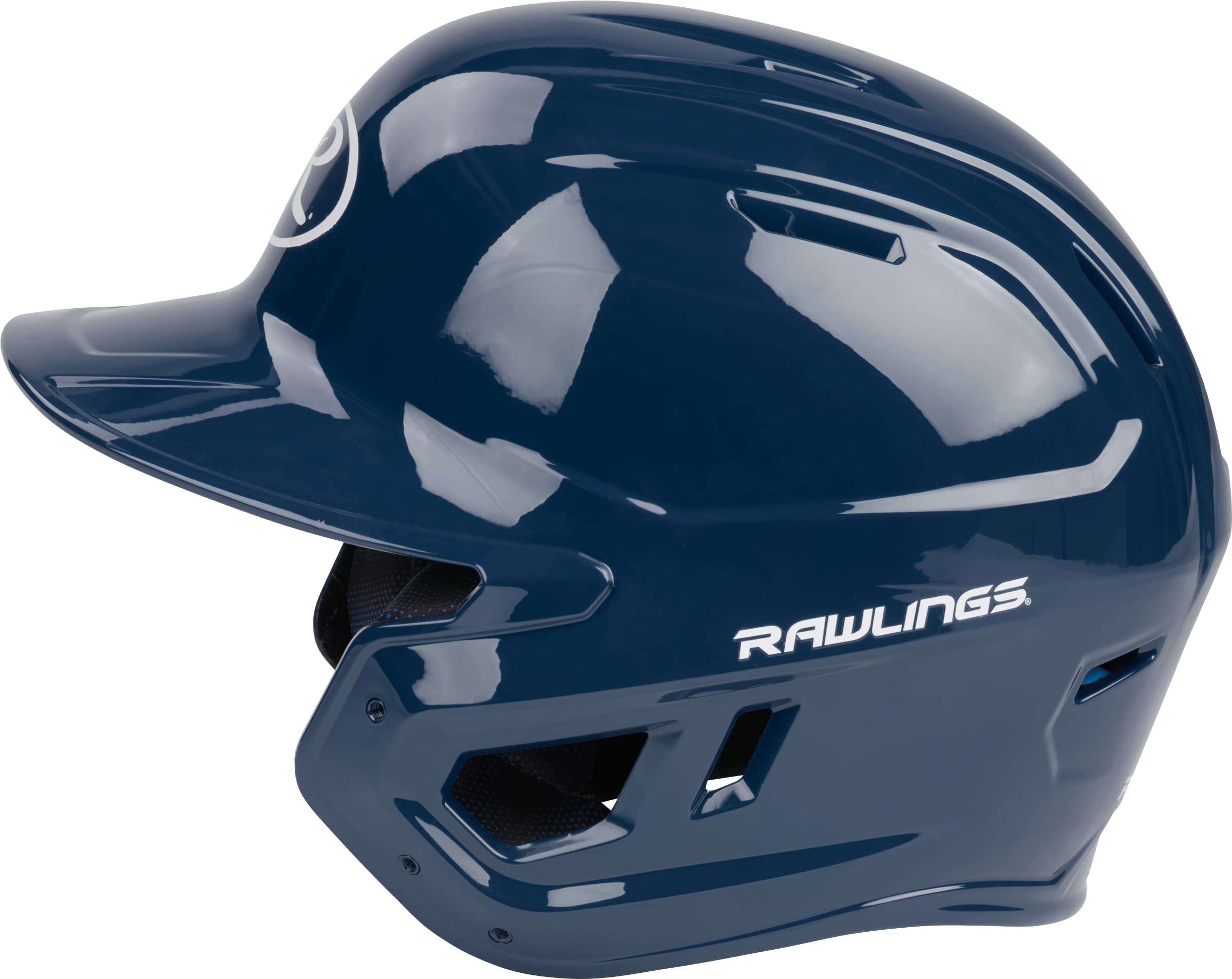 Rawlings | MACH Batting Helmet | Gloss Navy | Junior (6 3/8" - 7 1/8")