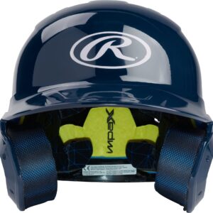 Rawlings | MACH Batting Helmet | Gloss Navy | Junior (6 3/8" - 7 1/8")