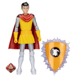 dungeons & dragons cartoon classics 6-inch-scale eric action figure, d&d 80s cartoon, includes d10 from exclusive d&d dice set