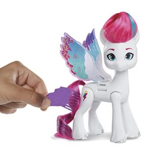 My Little Pony Dolls Zipp Storm Wing Surprise, 5.5-Inch Toy with Wings and Accessories, Toys for 5 Year Old Girls and Boys