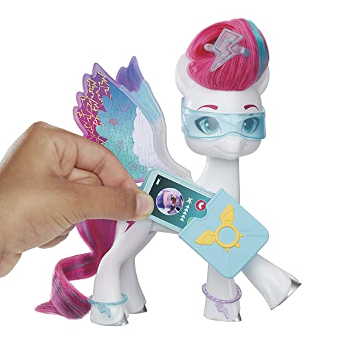 My Little Pony Dolls Zipp Storm Wing Surprise, 5.5-Inch Toy with Wings and Accessories, Toys for 5 Year Old Girls and Boys