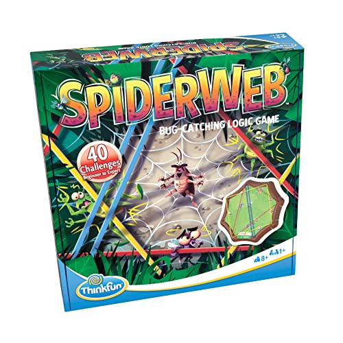 Think Fun Spiderweb: A Bug-Catching Logic Game for Ages 8+