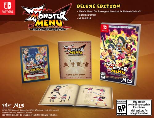 Monster Menu: The Scavenger’s Cookbook: Deluxe Edition - Nintendo Switch