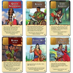 Castle Panic: Crowns and Quests | Expansion | Board Game for Adults and Family | Cooperative | Ages 8+ | for 1 to 6 Players | Average Playtime 45 Minutes | Made by Fireside Games