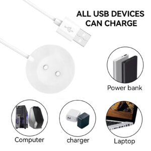 USB Rose Toy Charger, Charger Standing Magnetic Adapter Fast Charging USB Cable Cord Replacement Base Dock Station for Rose Vibrator only-12mm