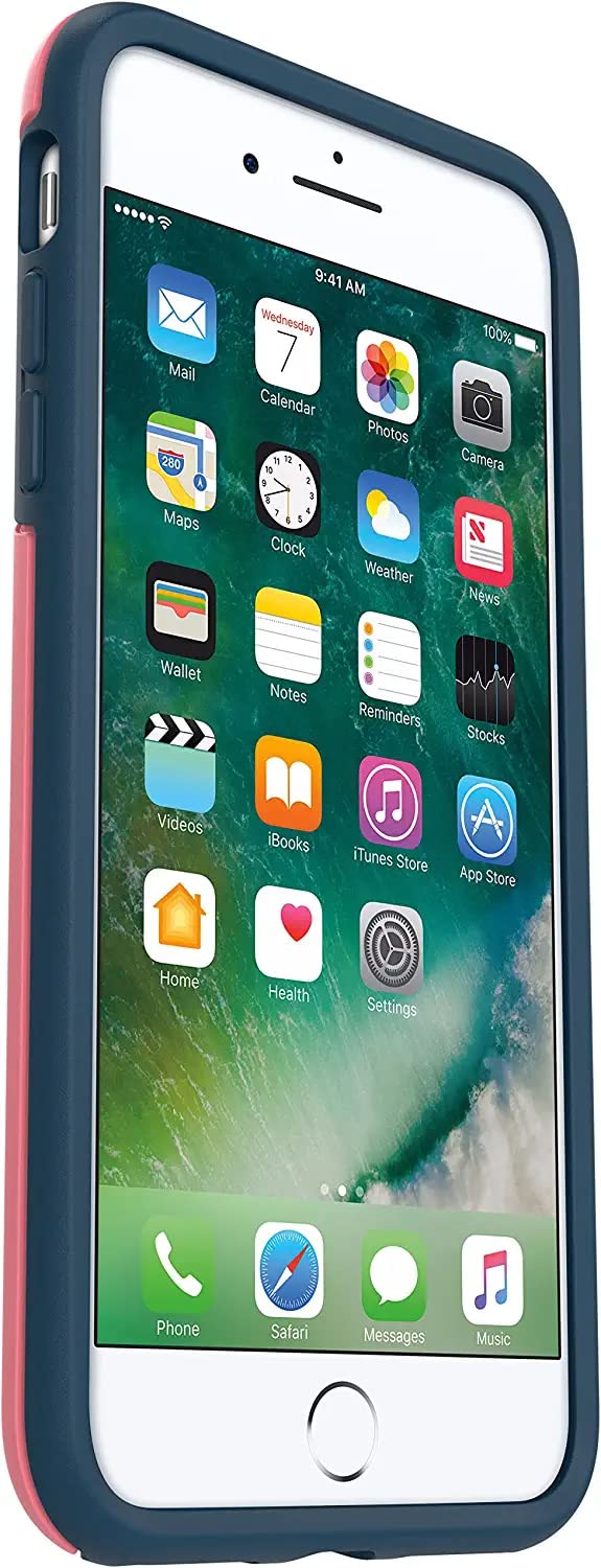 OtterBox Symmetry Series Case for iPhone SE 3rd Gen (2022), iPhone SE 2nd Gen (2020), iPhone 8/7 (NOT Plus) - Includes Cleaning Cloth, Eco-Friendly Packaging - Saltwater Taffy