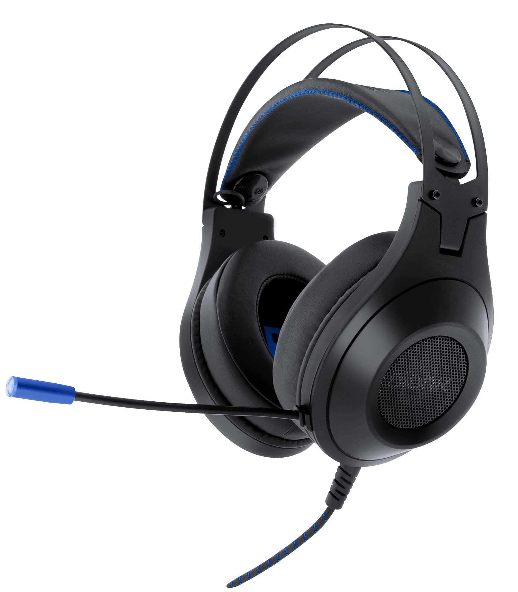 Bionik Sirex Gaming Headset with Mic for PS5: 50MM Drivers, Memory Foam, Mute Switch, Adjustable Head Beam, PS4/Xbox Series XS/Nintendo Switch OLED/PC/Mac