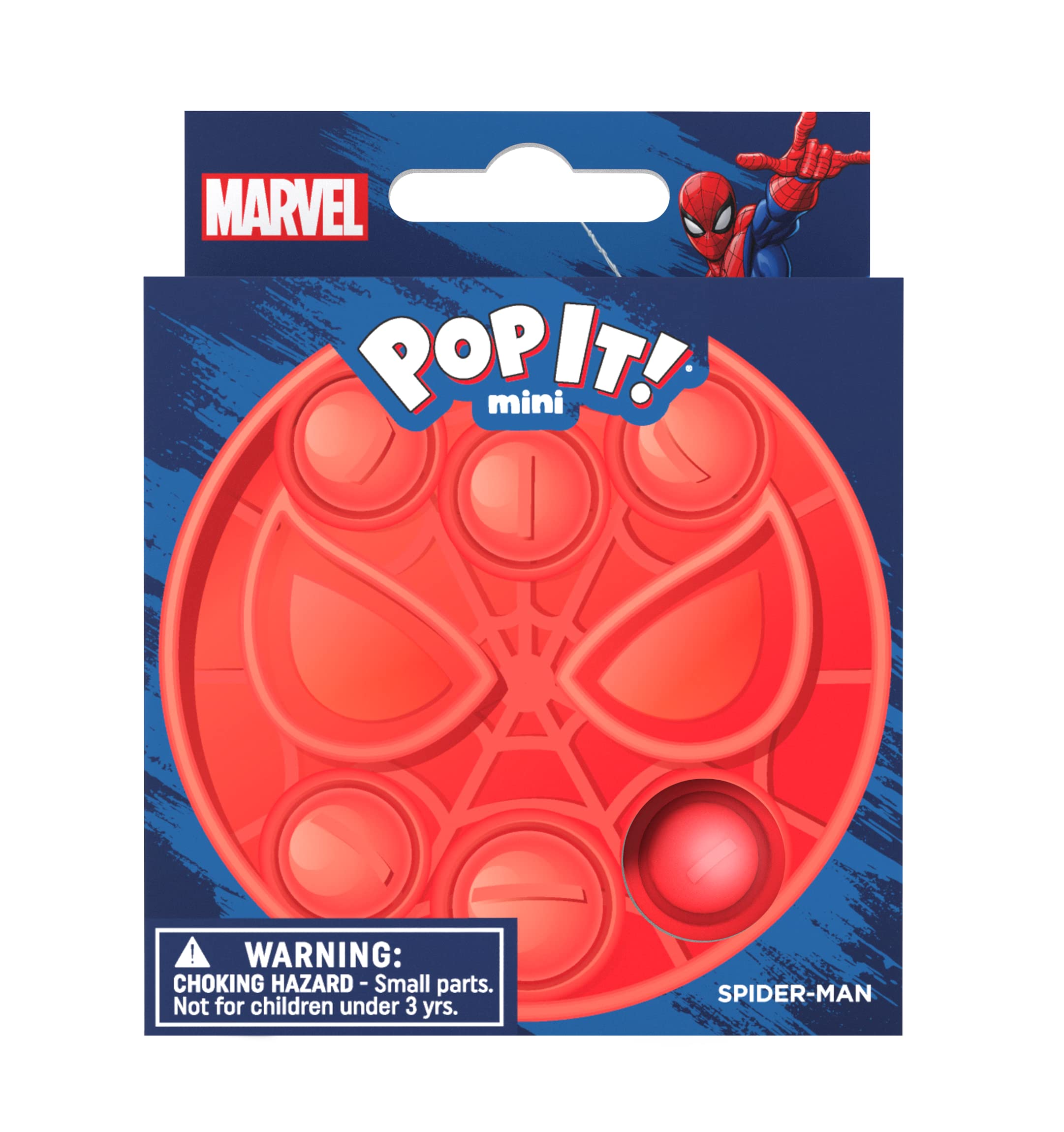 Pop It! Buffalo Games - Marvel Mini Spider Man