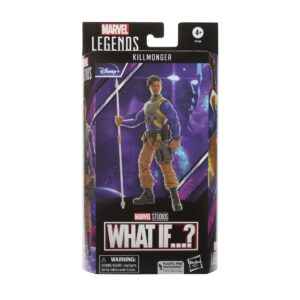 Marvel Legends Series Killmonger, What If…? 6-Inch Collectible Action Figures, Toys for Ages 4 and Up