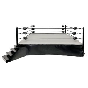 Premium Metal Real Scale Wrestling Ring for Wrestling Action Figures