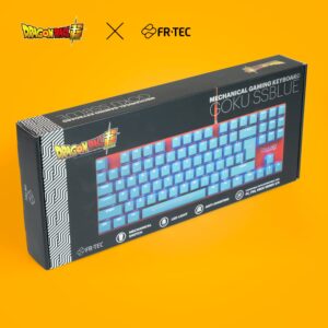 FRTEC - Dragon Ball Super Keyboard - Compatible with PC, Mac, PS5, Switch, Xbox Series S/X