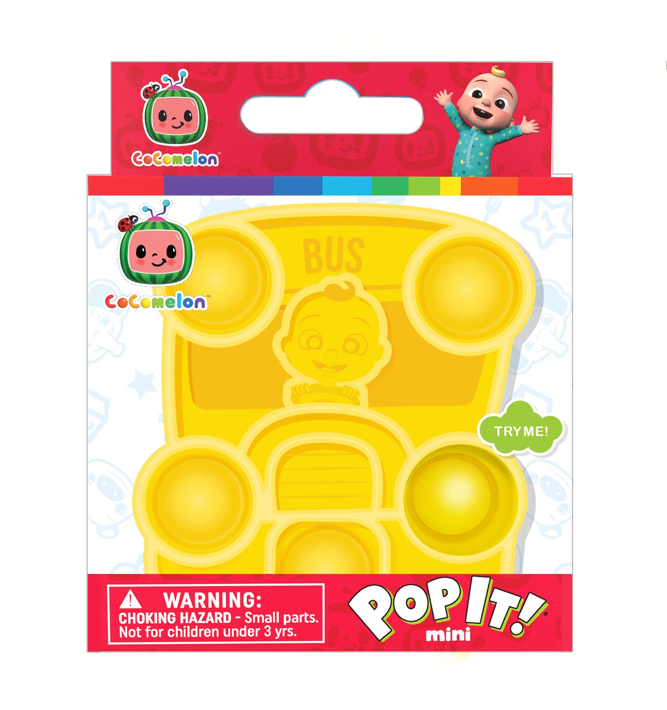 Pop It! Buffalo Games - Cocomelon Mini Bus