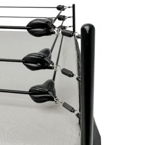 Premium Metal Real Scale Wrestling Ring for Wrestling Action Figures