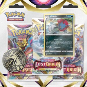 Pokemon TCG: Lost Origin Weavile 3PK Blister