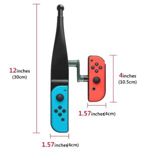 Geekria Fishing Rod Compatible with Switch Joy-Con Game Kit Compatible with Nintendo Switch/OLED Accessories Bass Pro Shops - The Strike Championship Edition and Legendary Fishing Standard Edition