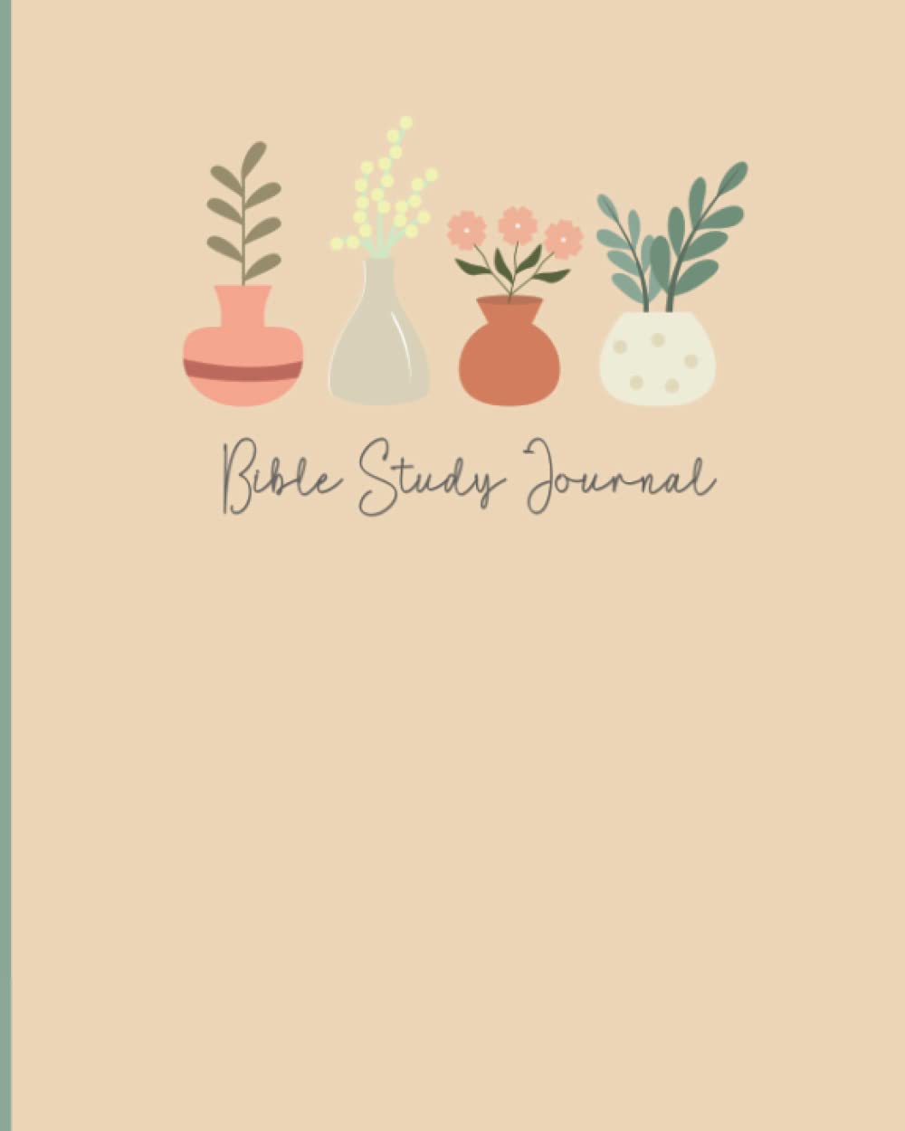 Bible Study Journal: 8" x 10" Church Notes Notebook, Bible Journal for Women and Bible Notebooks for Note Taking